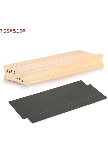 7.25 &amp; 15 Çift Amaçlı Gitar Keyze Radius Zımparalama Bloğu, Fret Kıvırcık Tesviye Zımparalama Bloğu + Zımparalama Kağıdı (Yurt Dışından) fiyatları