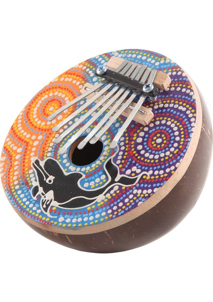 7 Anahtar Ayarlanabilir Hindistancevizi Kabuğu Mbira Taşınabilir Kalimba Ayarlanabilir Parmak Başparmak Piyano Müzik Aleti (Yurt Dışından) fiyatları