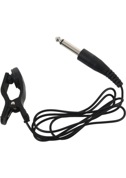 Pickup Piezo Kontakt Mikrofonunda Siyah Evrensel Gitar Akustik Klip (Yurt Dışından)