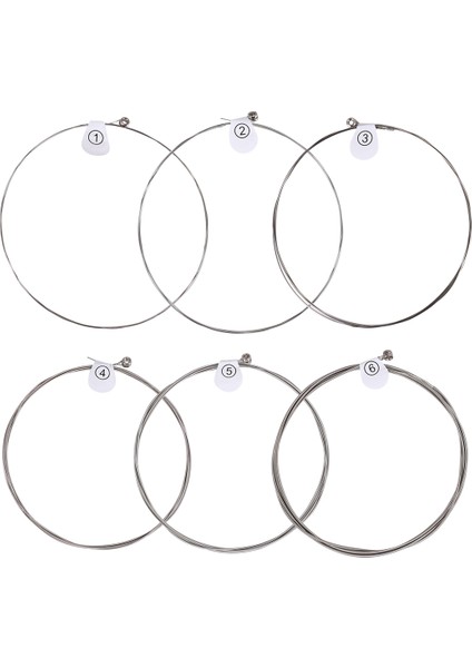 Ziko Dus Serisi Akustik Gitar Dizeleri Altıgen Karbon Çelik Çekirdek Gümüş Kaplama Yarası DUS-010 (Yurt Dışından)