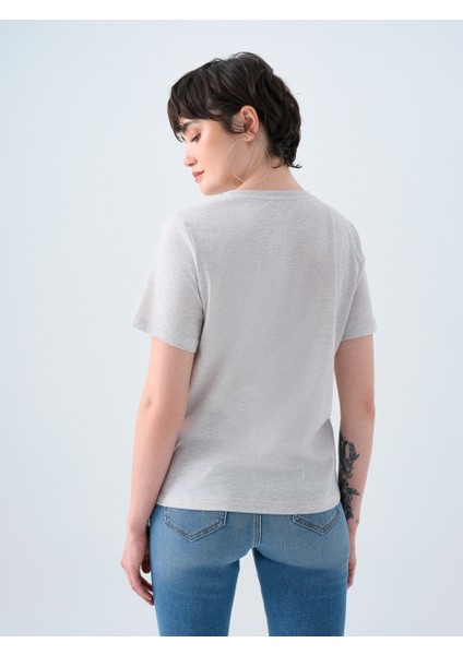 Regular Fit Kadın Tshirt K.kol