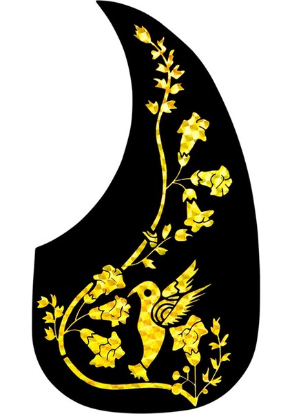 Su Damla Tipi Lazer Gitar Pickguard Anti-Çizgi Tahtası Pvc Klasik Gitar Pickguard Anti-Çizelge Kurulu B (Yurt Dışından)