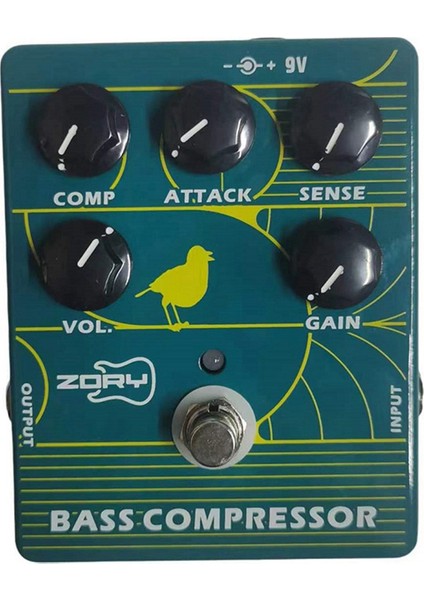 Zory Zcp2 Bas Kompresör Gitar Efekt Pedalı Gerçek Baypas Gitar Aksesuarları (Yurt Dışından)
