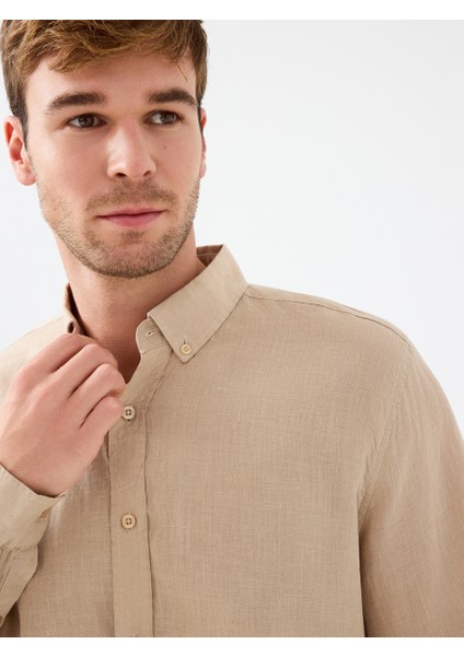 Regular Fit Erkek Gömlek U.kol