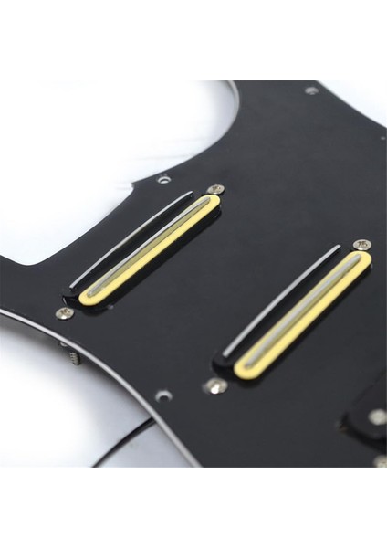 Beyaz 3 Kat Elektro Gitar Humbucker Sol Elle Pickguard Pikap ile Tekli Kablo Yüklü Yüklü Swith (Yurt Dışından) fiyatları