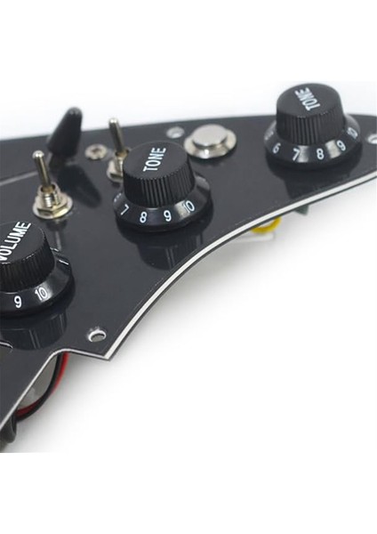 Beyaz 3 Kat Elektro Gitar Humbucker Sol Elle Pickguard Pikap ile Tekli Kablo Yüklü Yüklü Swith (Yurt Dışından) modelleri