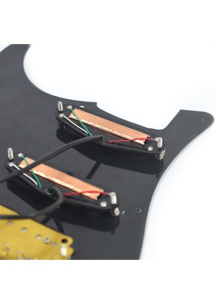 Beyaz 3 Kat Elektro Gitar Humbucker Sol Elle Pickguard Pikap ile Tekli Kablo Yüklü Yüklü Swith (Yurt Dışından) indirimleri