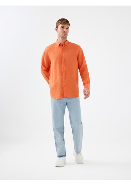 Regular Fit Erkek Gömlek U.kol