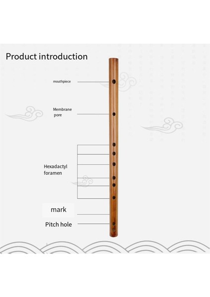 C Key Meibet Mini Piccolo Velvet Çanta Tune Bambu Flüt Ulusal Müzik Enstrüman Flüt (Yurt Dışından) fiyatları