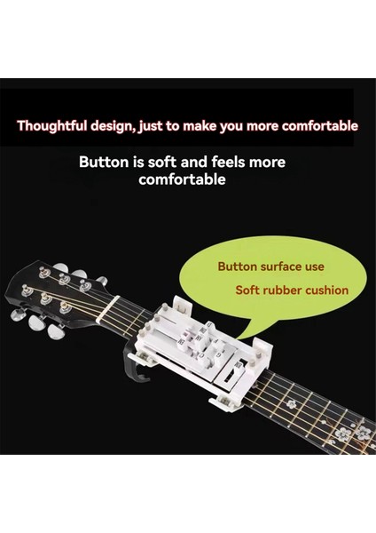 Gitar Yardım Aracı Öğrenme Aracı Tek Dokunma Akorları Baskı Gitar Öğrenme Aracı Gitar Akor Trainer Uygulama Yeni Başlayan Sevgiliye Yardım (Yurt Dışından) fiyatları