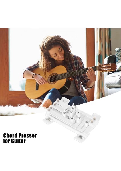 Gitar Yardım Aracı Öğrenme Aracı Tek Dokunma Akorları Baskı Gitar Öğrenme Aracı Gitar Akor Trainer Uygulama Yeni Başlayan Sevgiliye Yardım (Yurt Dışından) fırsatları