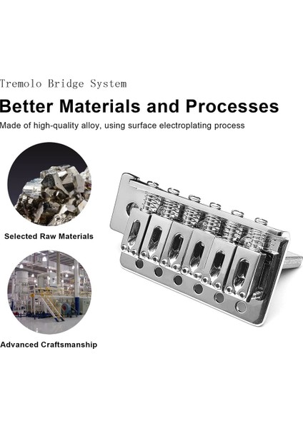 Fender Strat Squier Elektro Gitar Değiştirme Için Stratocaster Tremolo Köprüsü Için 52.5mm Gitar, Siyah (Yurt Dışından) fırsatları