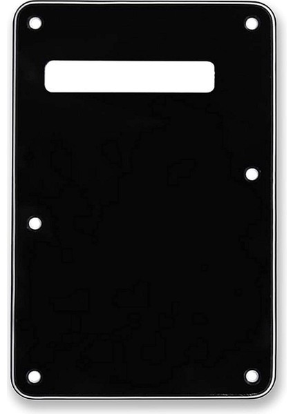 Pickguard Scratch Levha Gitar Arka Plaka Elektro Gitar Parçası (3ply Siyah) (Yurt Dışından) modelleri
