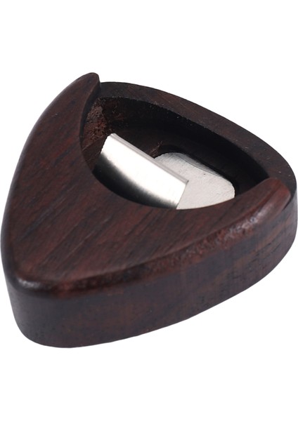 Gitar Pick Box Taşınabilir Gül Ahşap Gitar Seçme Depo Enstrümanı Için Müzik Enstrümanı Aksesuarları (Yurt Dışından)