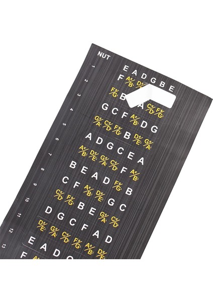 5pcs Gitar Çıkartma Gitar Kıvrığı Notları Etiketler Gitar Parçaları Klavye Çıkarmaları 6 String Guitar Aksesuarları (Yurt Dışından) indirimleri