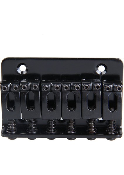 6 Saddle Hardtail Köprüsü Üst Yük 65MM Elektro Gitar Köprüsü (Siyah) (Yurt Dışından) fiyatları