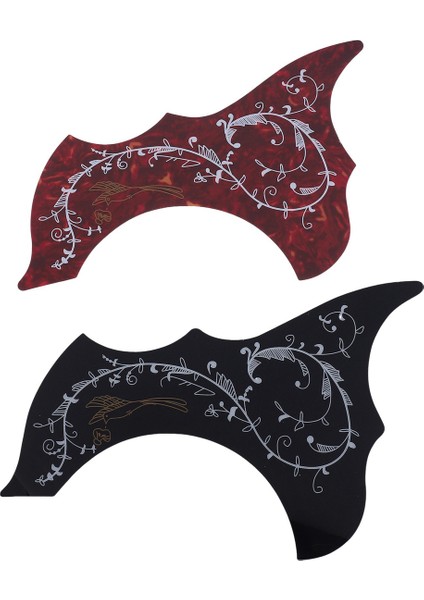 8 Paket Akustik Gitar Pickguard Kendi Kendine Yapışkan Hummingbird ve 41 Inç Gitar Için Su Şeklindeki Gitar Pickguard (Yurt Dışından) indirimleri