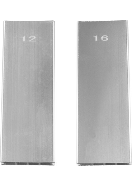 Iki Yönlü Radius Zımparalama Bloğu Alüminyum Alaşım Fret Tespit Klavye Luthier Tool Guitar Bas Zımparalama Işın (12-16) (Yurt Dışından)