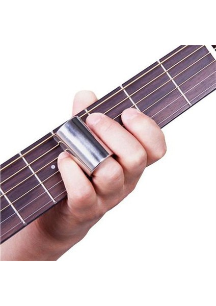 Paslanmaz Çelik Metal Gitar Slayt Kaydırıcı Parmak Knuck String Slides Tonu Gitar String Instruments Aksesuarları (Yurt Dışından) fiyatları