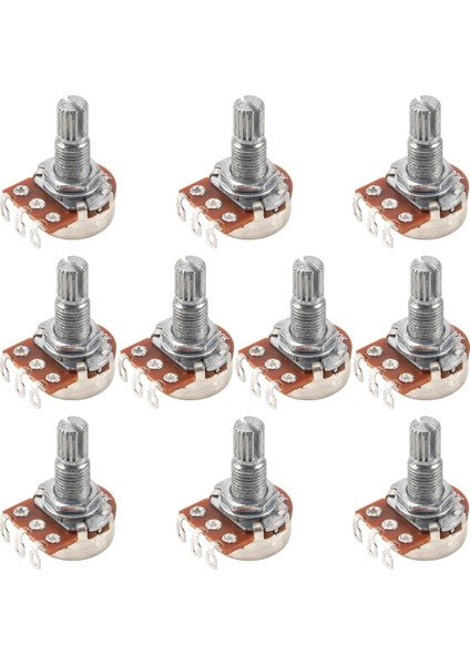 Gitar Küçük Boyutlu Saksılar B500K Gitar Bas Parçaları Için Potansiyometreler (10 Paket) (Yurt Dışından) fiyatları