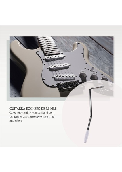 Elektro Gitar Enstrümanları Için Gümüş 5.0mm Rocker Tremolo Kol Vibrato Çelik Kolu (Yurt Dışından) indirimleri