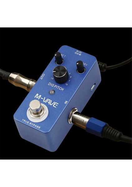 M-Vave Kazma Gitar Efekti Pedallı Müzik Aksesuarları Pedal Gitar Elektrik Mini Tek Tip Gerçek Baypas 9 Atış Türü (Yurt Dışından) modelleri