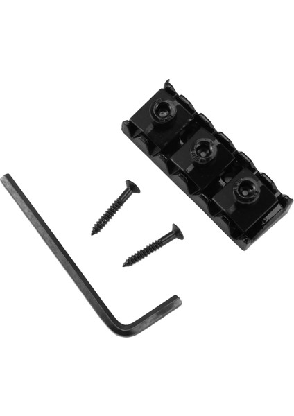 42MM Gitar Metal Dize Kilit Kilit Kilitleme Somunu Elektro Gitar Tremolo Çift Kilit Sistemi, Siyah (Yurt Dışından) modelleri