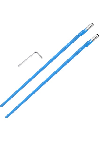 2pcs Iki Yönlü Çubuk Tipi Gitar Kafes Çubuk Çelik 9 x 420MM Mavi Gitar Aksesuarları (Yurt Dışından) fırsatları