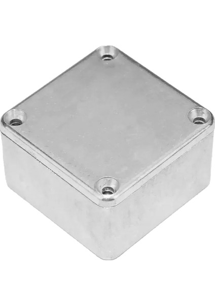 10PCS 1590LB Gitar Efekt Pedal Muhafazası Diecast Metal Alüminyum Stomp Kutusu 1.99X1.99X1.22 Inç (Yurt Dışından)