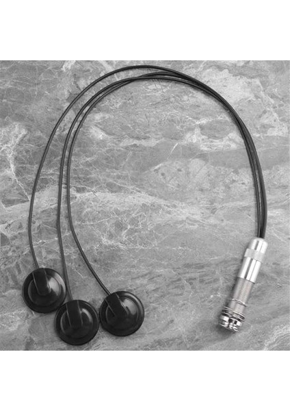 2pcs Gitar Pikap Piezo Kontakt Mikrofon Pikap 3 Akustik 6.35MM Jak (Siyah) Için Dönüştürücü Pikap Sistemi (Yurt Dışından) indirimleri