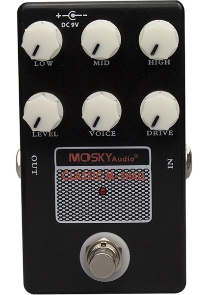 Mosky Audio Gitar Etkisi Pedal Işlemci M-Shall Klasik Hoparlör Simülasyon Drive Ses Seviyesi (Yurt Dışından)