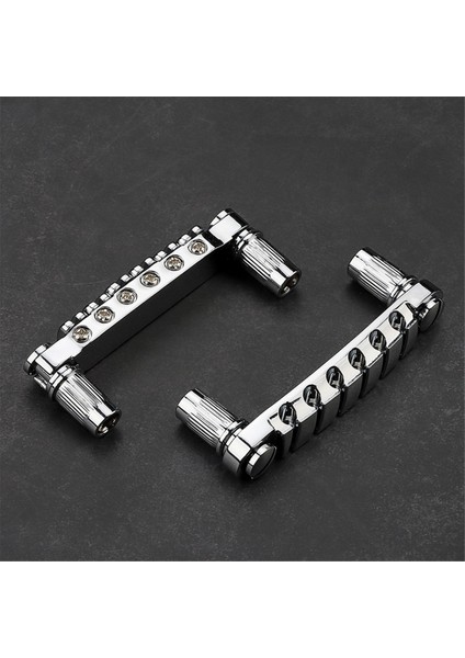 Tune-O-Matic Electric Gitar Köprüsü +Gitar Durdur Çubuğu Lp Sg Gitar Kromu (Yurt Dışından)