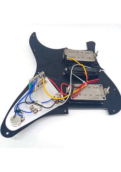 St Sq Pıckup Hattı Montajı ile Çift Tek Çift Panel Hsh Panel Tam Set Elektro Gitar Gitar Parçaları Değiştirme (Yurt Dışından) fırsatları