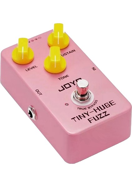 Joyo Jf-26 Tiny-Huge Fuzz Efekt Pedal Seviyesi/ton/sürdürme Etki Kontrolü Vintage Fuzz Gitar Pedalı (Yurt Dışından)