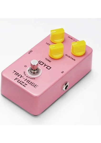Joyo Jf-26 Tiny-Huge Fuzz Efekt Pedal Seviyesi/ton/sürdürme Etki Kontrolü Vintage Fuzz Gitar Pedalı (Yurt Dışından) fiyatları