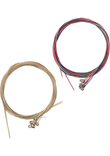 Akustik Gitar Gitar Değişen Aracı Için 2 Set 6 Gitar Dizesi Yedek Çelik Dize (Yurt Dışından) indirimleri