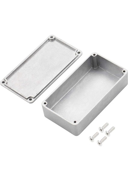 3pcs 125B/1590N1 Alüminyum Gitar Efekt Pedal Muhafazası Metal Stomp Kutusu Muhafazası Bitmemiş 122X66X39.5MM Lastik ile (Yurt Dışından) fırsatları