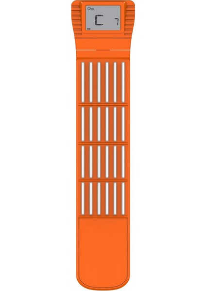 Yeni Guitar Akor Trainer Taşınabilir Gitar Boyun Akor Uygulama Aracı Yeni Başlayanlar Için Dönen Grafik Ekranı Sessiz Uygulama (Yurt Dışından)