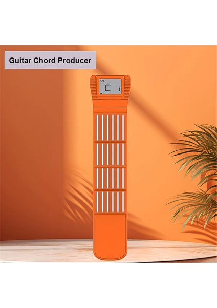 Yeni Guitar Akor Trainer Taşınabilir Gitar Boyun Akor Uygulama Aracı Yeni Başlayanlar Için Dönen Grafik Ekranı Sessiz Uygulama (Yurt Dışından) fiyatları