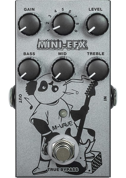 M-Vave Mini-Efx Elektro Gitar Aşırı Yük Bozukluk Çok Fonksiyonlu Efektör (Yurt Dışından)