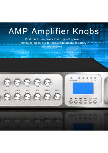 20PCS Gitar Amplifikatör Amplifikatörü, Fit Düğmeleri Alüminyum Kapak Üstü, Marshall Amplifikatörleri Için 6mm Çapında Kaplara Uyuyor (Yurt Dışından) fiyatları