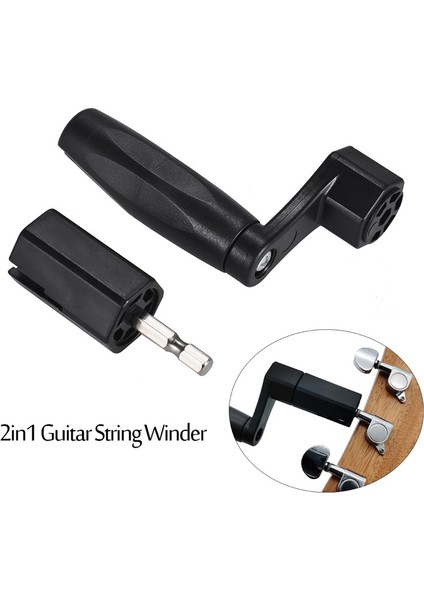2&#39;si 1 Arada Elektrik/manuel Gitar Ipi Düğmesi Kıvırıcı Yukri Dize Değiştirme Aracı (Yurt Dışından) fiyatları