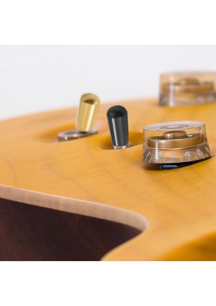 3pcs Gitar Anahtarı Ipucu, Lp Epı Elektro Gitar, Gümüş + Gun-Black + Altın Için 3 Yol Değiştirme Anahtarı Düğmesi Uç Kapağı Bakır (Yurt Dışından) modelleri