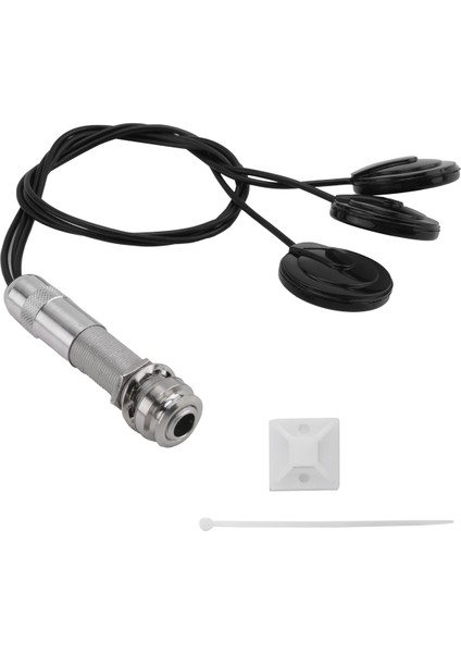 Akustik Gitar Ukulele Mandolin Enstrümanları Için Gitar Pikap 3x Piezo Pikap Dönüştürücü (Yurt Dışından) fiyatları