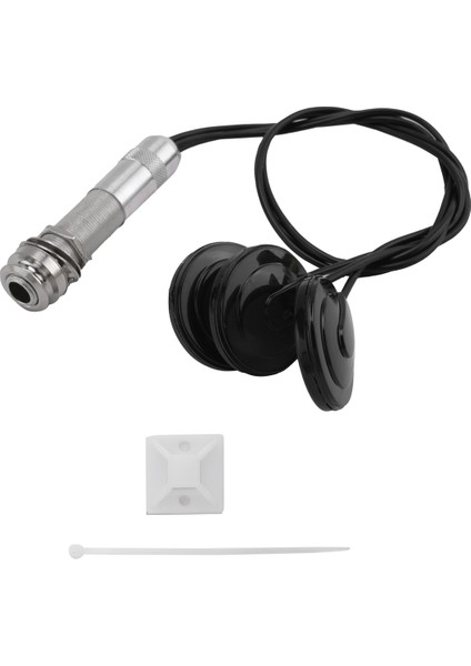 Akustik Gitar Ukulele Mandolin Enstrümanları Için Gitar Pikap 3x Piezo Pikap Dönüştürücü (Yurt Dışından) modelleri