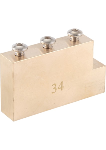 Katı L Şekli Tremolo Pirinç Blok Floyd Gül Kilitleme Tremolo Köprüsü Elektro Gitar 34MM (Yurt Dışından) fiyatları