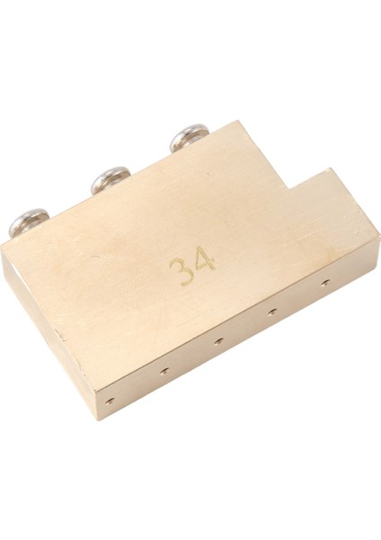 Katı L Şekli Tremolo Pirinç Blok Floyd Gül Kilitleme Tremolo Köprüsü Elektro Gitar 34MM (Yurt Dışından) fırsatları