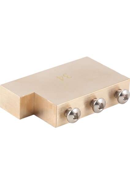 Katı L Şekli Tremolo Pirinç Blok Floyd Gül Kilitleme Tremolo Köprüsü Elektro Gitar 34MM (Yurt Dışından) indirimleri