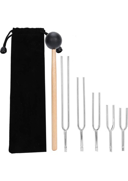 128Hz 256Hz 512Hz 1024Hz 2048Hz Alüminyum Alaşım Çatal Ses Iyileştirme Aracı Seti Çatal Ses Iyileştirme Aracı Seti (Yurt Dışından)