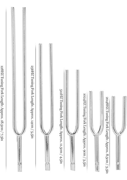 128Hz 256Hz 512Hz 1024Hz 2048Hz Alüminyum Alaşım Çatal Ses Iyileştirme Aracı Seti Çatal Ses Iyileştirme Aracı Seti (Yurt Dışından) fırsatları